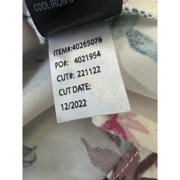 Torrid Peplum Challis Sweetheart Flutter Sleeve Top Floral Women's Plus Size 1X - Picture 7 of 11